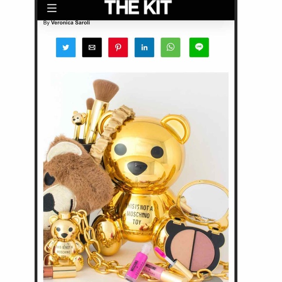 Moschino+Sephora Bear Highlighter Duo-NWT - Picture 2 of 9